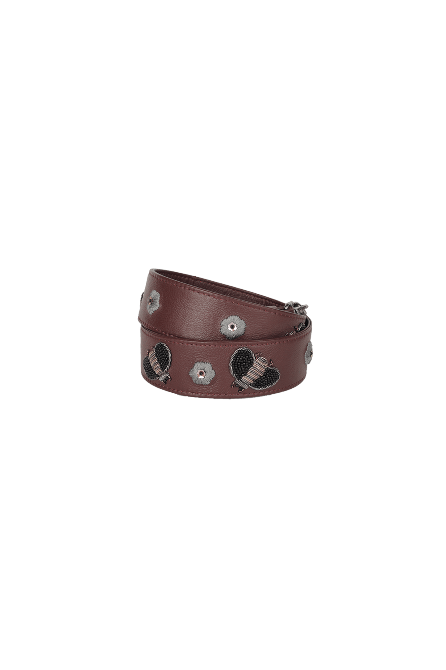 Burgundy Sting Strap