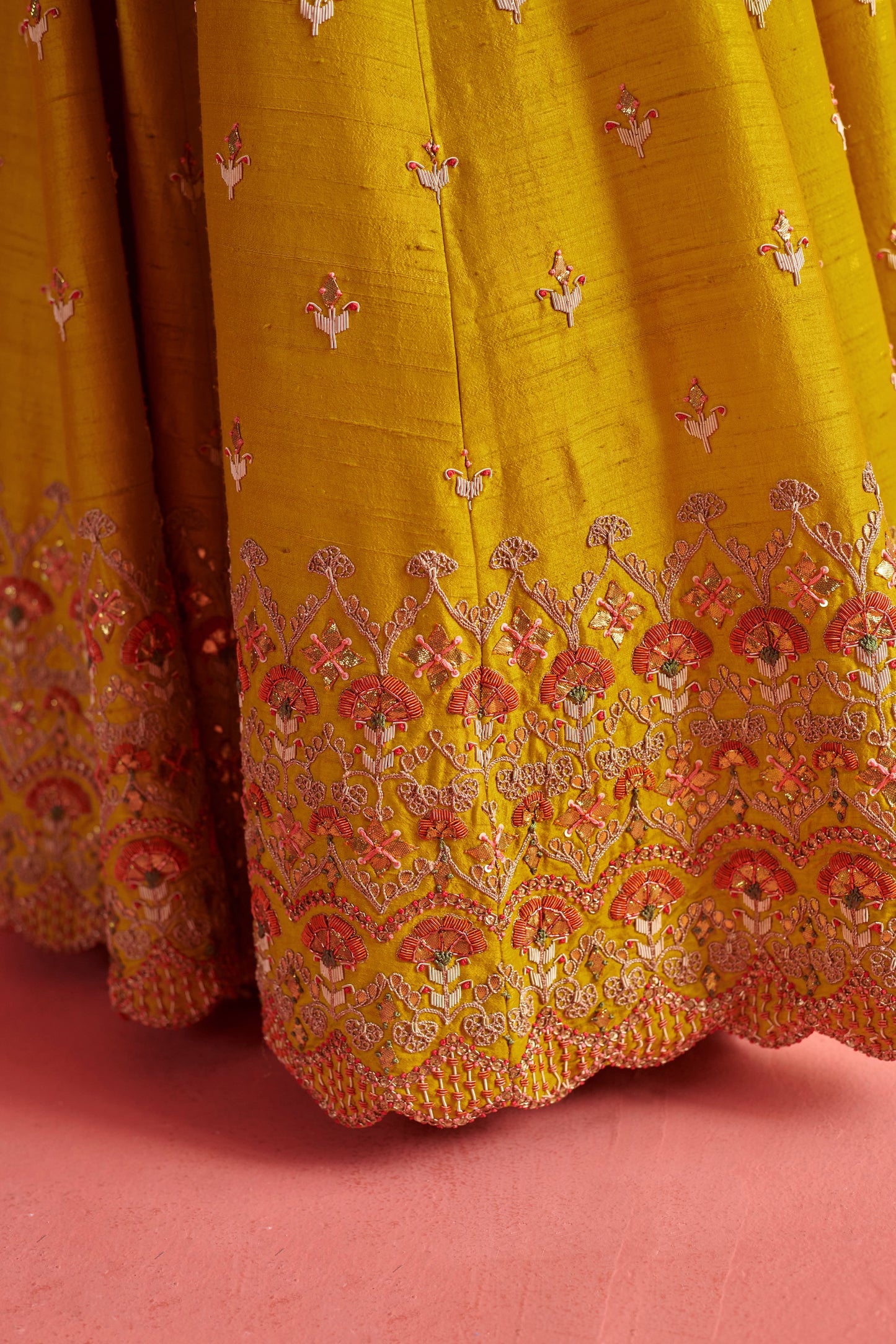 Yellow Lehenga set