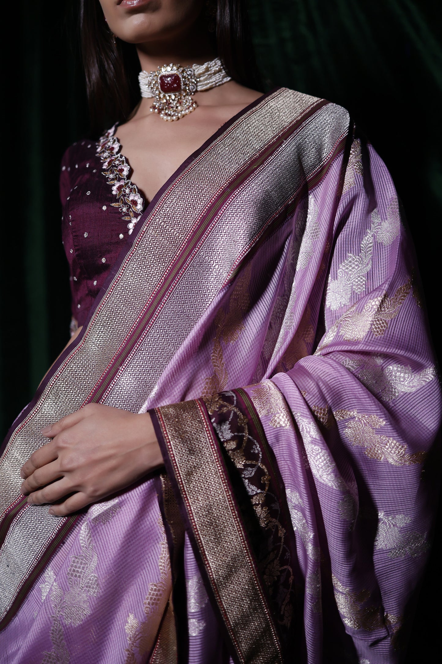 Organza Silk Saree