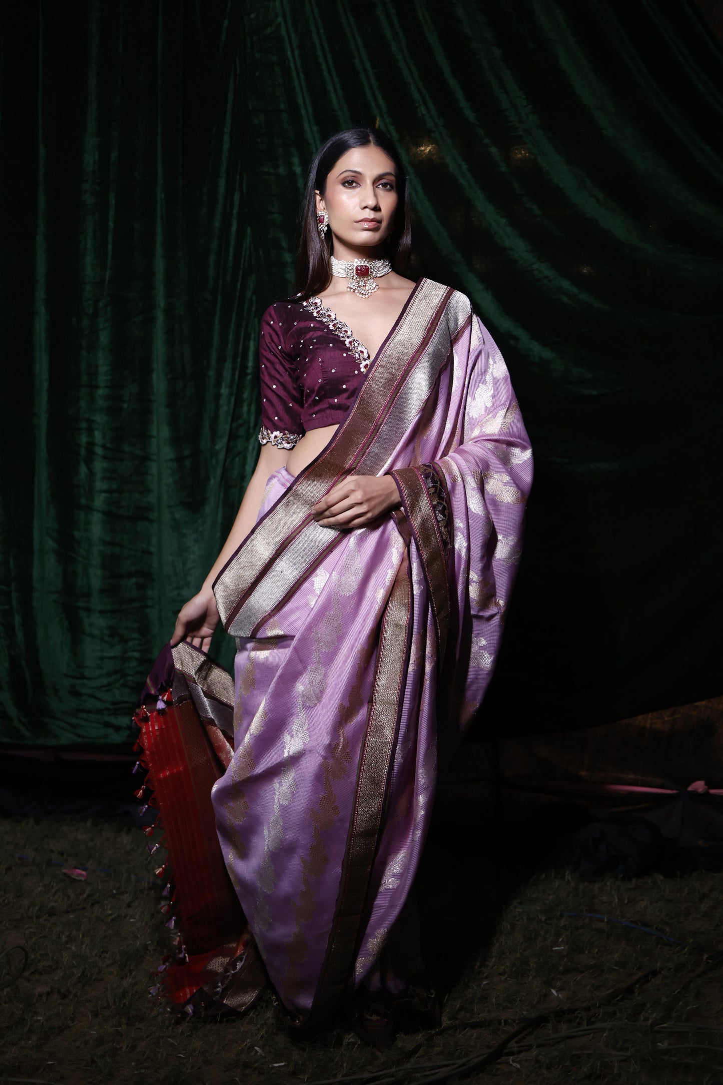 Organza Silk Saree